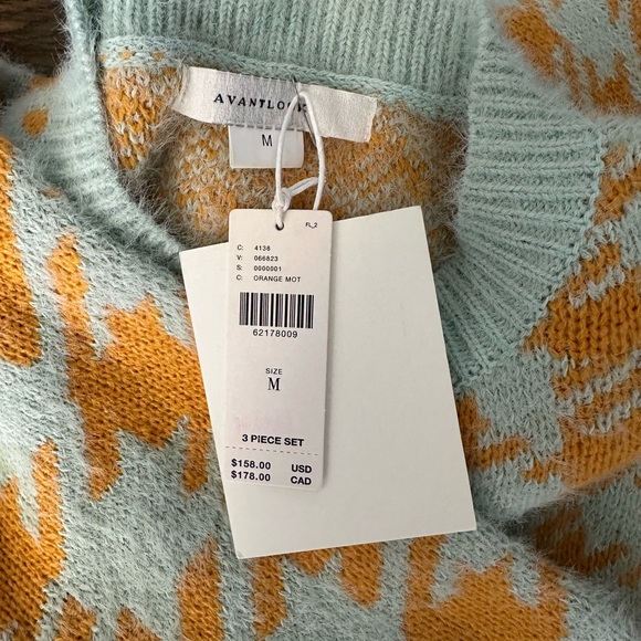 NWT anthropologie sweater and skirt set - Picture 3 of 4